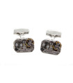 KronoKeeper cufflinks - Zenith rectangle