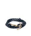 Gold plated anchor bracelet