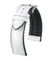 Paul Hirsch Watch Strap White/ Black