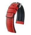 Tiger Hirsch Watch Strap Red/Black