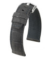 Tritone Hirsch Watch Strap Black