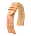 Genuine Croco Hirsch Watch Strap Rose