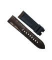 Rubber B strap Alligator SwimSkin PS22 Espresso Brown