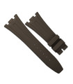 Rubber B strap APC41 Brown for Audemars Piguet On Strap 41mm