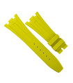 Rubber B strap APC41 Yellow for Audemars Piguet On Strap 41mm