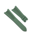 Rubber B strap PK77 for Patek Philippe Nautilus Military Green