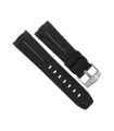 RubberB Strap Luminor 44 mm Black/Green