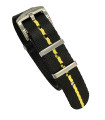 Seat Belt Nato - Black/Yellow