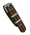 Seat Belt Nato - Bond Black/Red/Khaki