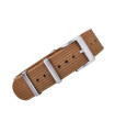 KronoKeeper ribbed nato strap -brown