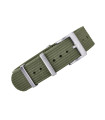 KronoKeeper ribbed nato strap -army green