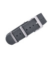 KronoKeeper ribbed nato strap -grey