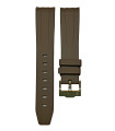 Rubber strap for Omega MoonSwatch - Brown