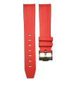 Rubber strap for Omega MoonSwatch - Red/Rouge