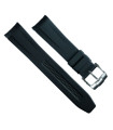 RubberB strap DM106 Black with buckle