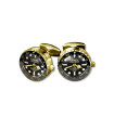 UG GMT Cufflinks - GOLD GREY-BLACK