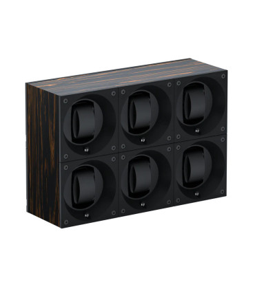 SwissKubik MasterBox watchwinder - 6 Watches