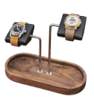 Kronokeeper Walnut Watch Stand (Double)