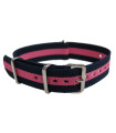 Watch NATO strap navy blue/Pink