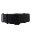 Watch NATO strap black PVD