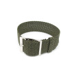 Perlon Watch Strap - Khaki Green