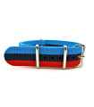 Navy/Blue/Red NATO watch strap