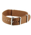 Brown NATO watch strap