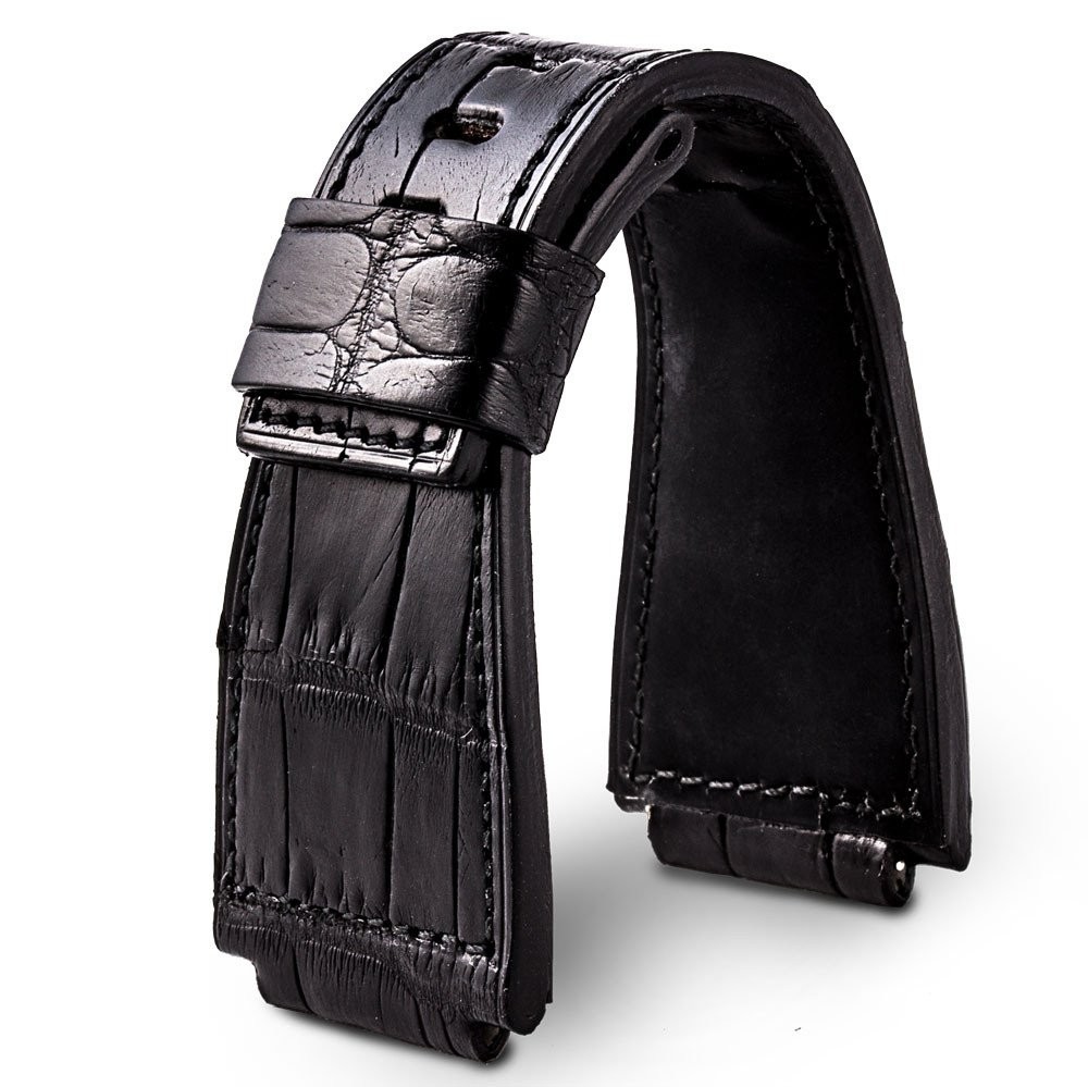 Alligator strap for Bell Ross BR01 02 03